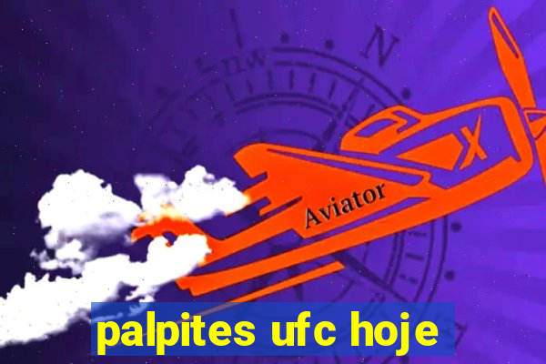 palpites ufc hoje